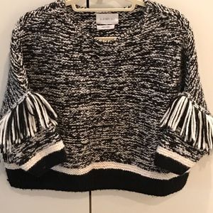 vintage crop chunky ELEVEN SIX sweater